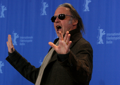 第58回ベルリン国際映画祭、ニール・ヤングが映画『CSNY Deja vu』のフォトコールに登場