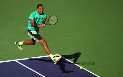 キリオスが体調不良に、フェデラーとの準々決勝を棄権 BNPパリバOP