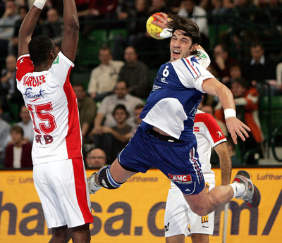 ＜ハンドボール 男子ハンドボール世界選手権＞決勝ラウンド、フランス チュニジアとの接戦を制す - ドイツ