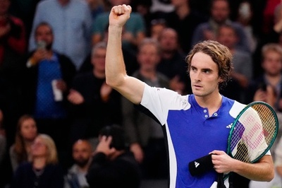 チチパス逆転勝ち、ポール敗退で最終戦出場消滅 パリ・マスターズ