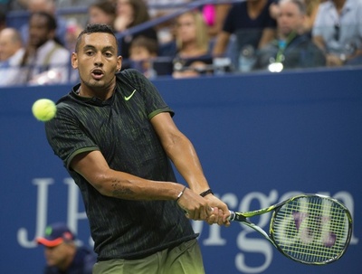 キリオス、負傷で無念の全米3回戦途中リタイア