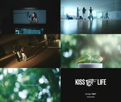 KISS OF LIFE、新曲「SWEAT」の映像公開