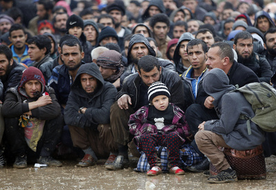 IS掌握下のモスル旧市街、40万人「包囲状況」と国連