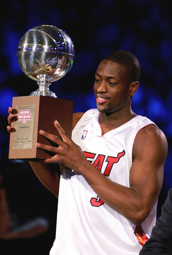 ＜06-07NBA オールスター・スキルズ・チャンレンジ＞ウェイド 史上初の連覇を達成 - 米国