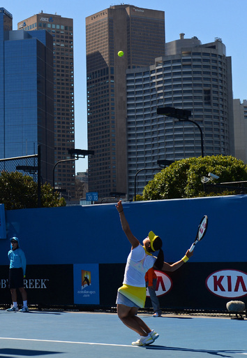 森田が初戦突破、全豪オープン