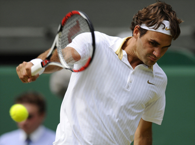 フェデラー コールシュライバーを破り4回戦へ、ウィンブルドン選手権