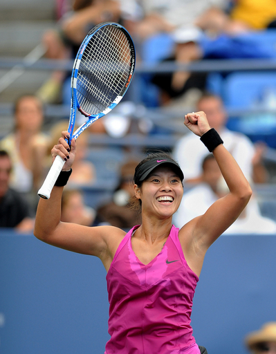李娜 スキアボーネに快勝し8強入り、全米オープンテニス