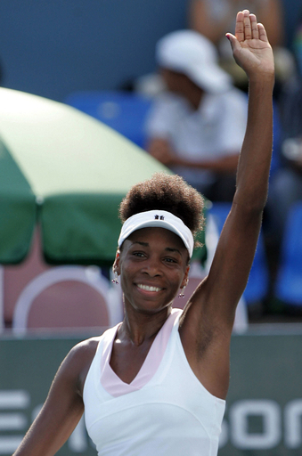 ヴィーナス ストレートでボズニアツキを降し2回戦へ