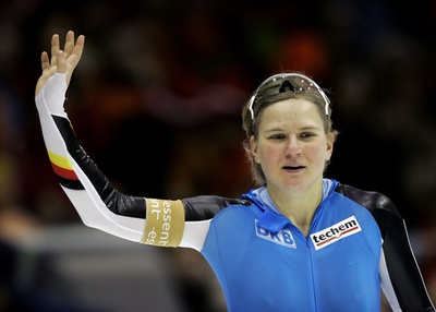 ＜スピードスケート 06-07W杯・ヘーレンフェーン大会＞ウォルフ 女子500メートルで優勝を飾る - オランダ