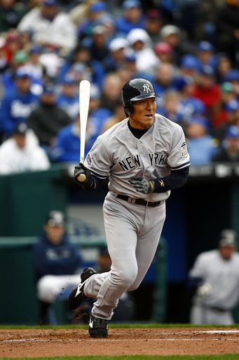 松井秀喜 ロイヤルズ戦で4打数1安打