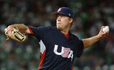 米国 台湾降し6勝目を挙げる