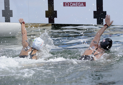 アンダーソンが女子5キロメートル優勝、第15回世界水泳