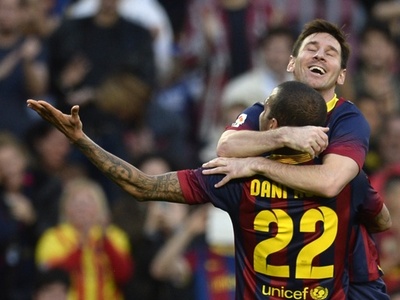 バルセロナが7発大勝、メッシはクラブの歴代最多得点者に