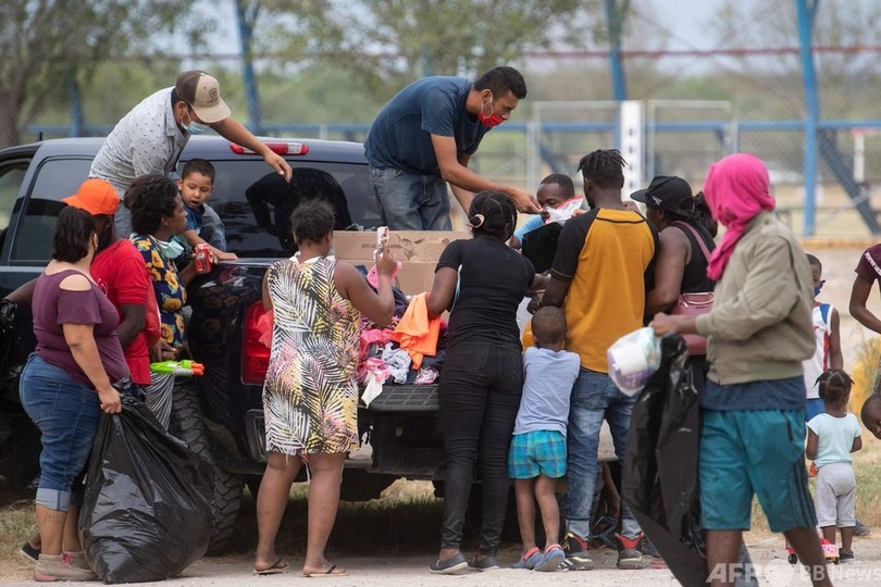 「絶望している」 ハイチ移民、米国境で絶たれる希望