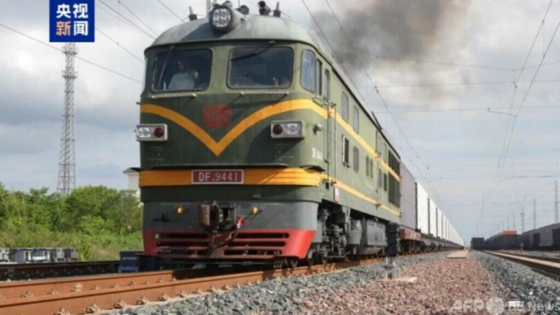 1日の輸送量が2千トン超　中国・ラオス鉄道が果物貿易を促進