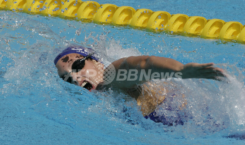 ジャクソン 女子400メートル自由形で世界新 写真1枚 国際ニュース：afpbb News 4096