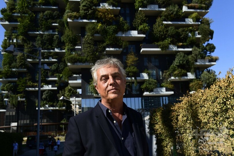 木だらけのビルが地球を救う？ 大都市にそびえ立つ「垂直の森」