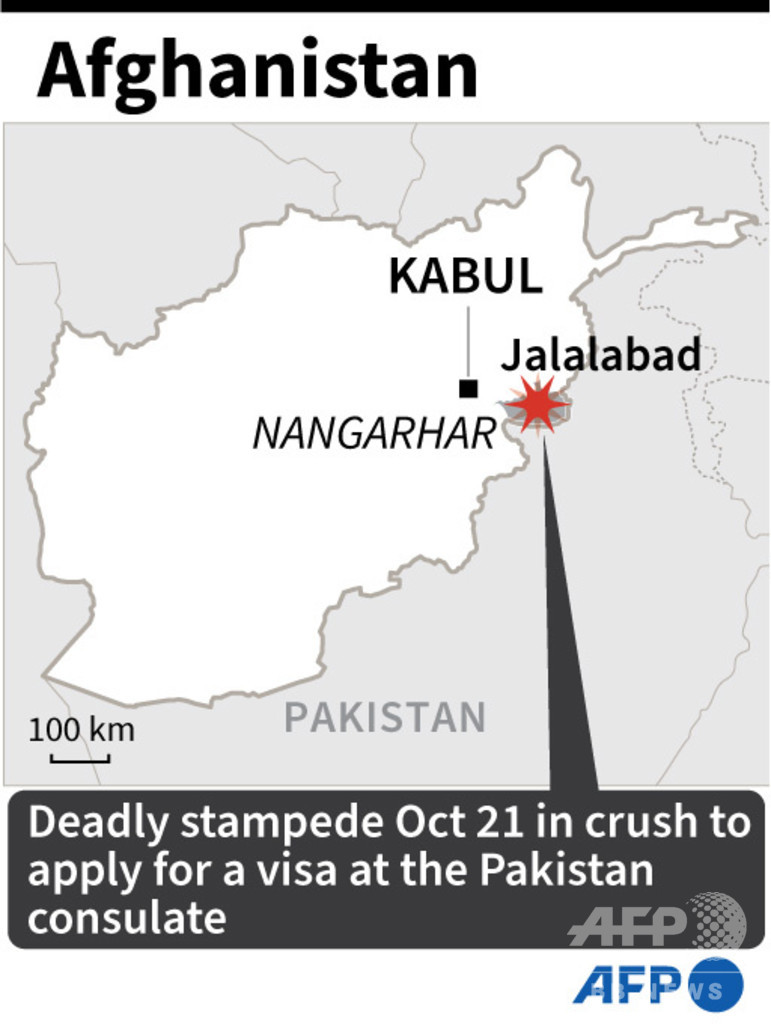 女性11人、ビザ申請待ち中に押しつぶされて死亡 アフガン東部