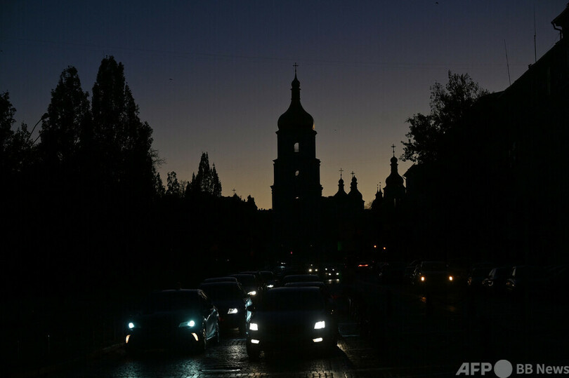 キーウ上空に閃光…原因は米衛星の再突入 市当局