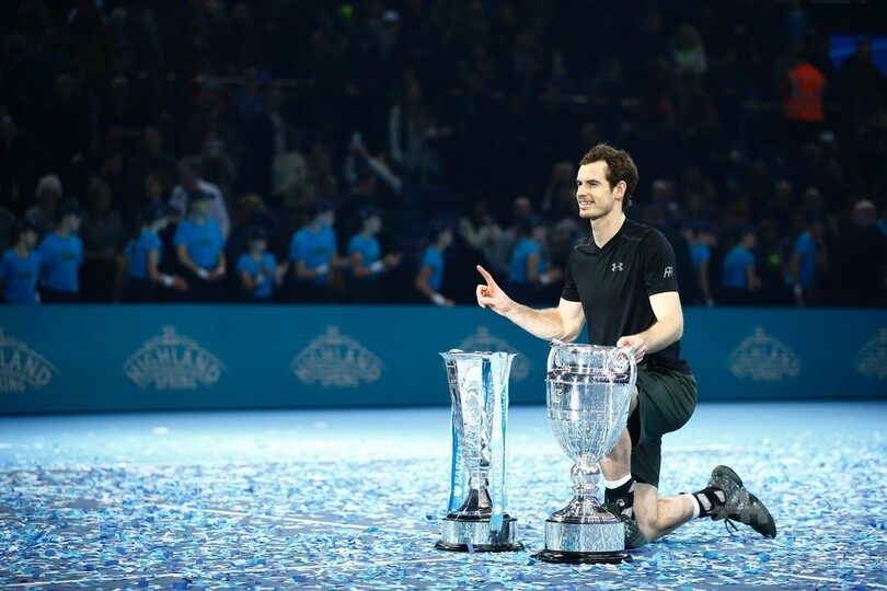 マレーが年間1位に輝く、錦織は5位を維持