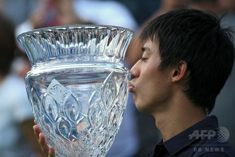 錦織がイズナーに雪辱、シティ・オープン制しツアー通算10勝目