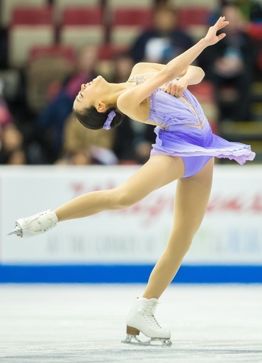 浅田真央が女子SP首位発進！スケート・アメリカ 写真30枚 国際ニュース：AFPBB News