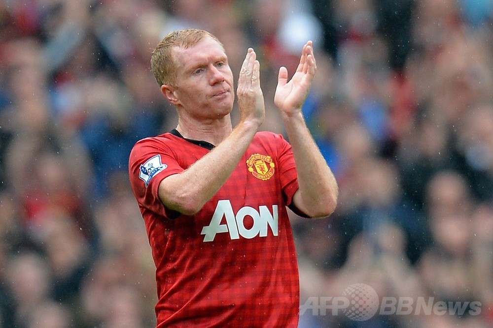 マンUギグス暫定監督に心強い味方、スコールズ氏がクラブ復帰 写真4枚