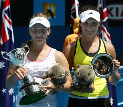 ペルバク ジュニア女子シングルスで優勝、全豪オープン
