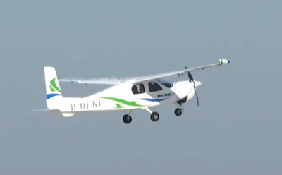 4人乗り水素内燃航空機の試作機が中国瀋陽で初飛行