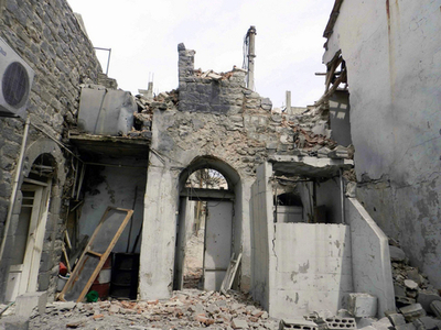 シリア停戦の国連監視団、先遣隊が到着