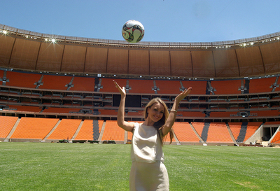 ミス・ワールドの美女たち、サッカーW杯競技場に結集 南ア