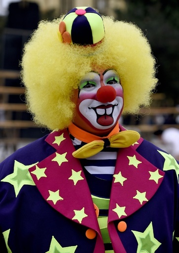 ピエロの「家族」たちが大集合 メキシコでイベント