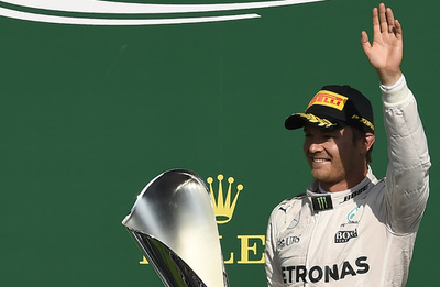 ロズベルグが今季6勝目、最後尾スタートのハミルトンが3位 ベルギーGP 