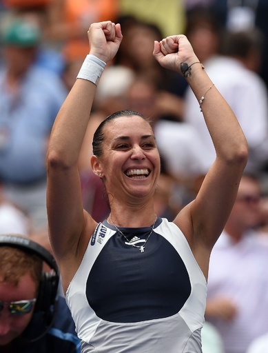 ペネッタが初のグランドスラム決勝へ、ハレプをストレートで破る―全米オープン