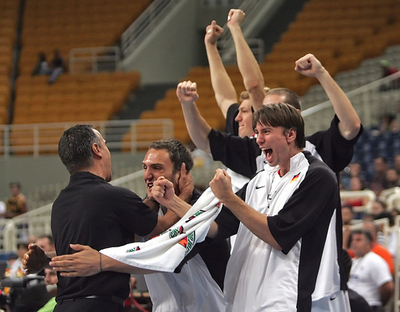 ドイツ男子 五輪最後の1枠を獲得