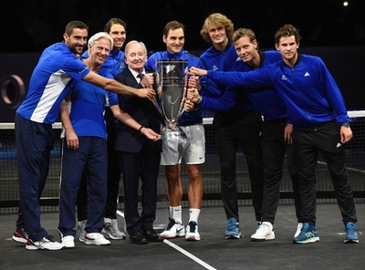 レーバー杯初代王者は欧州チーム、フェデラー「最高の大会だった」