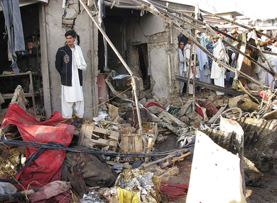 カンダハルで連続自爆攻撃、刑務所など狙う