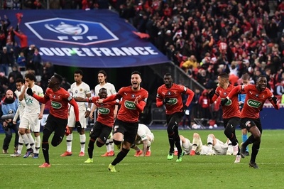 エムバペが一発退場、PSGはPK戦で敗れ国内2冠逃す 仏杯