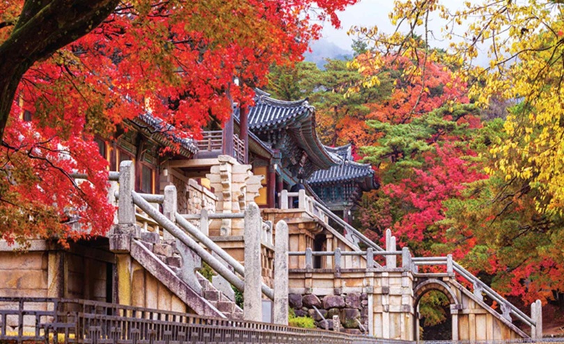 528年、新羅時代に建てられた仏国寺(c)KOREA WAVE