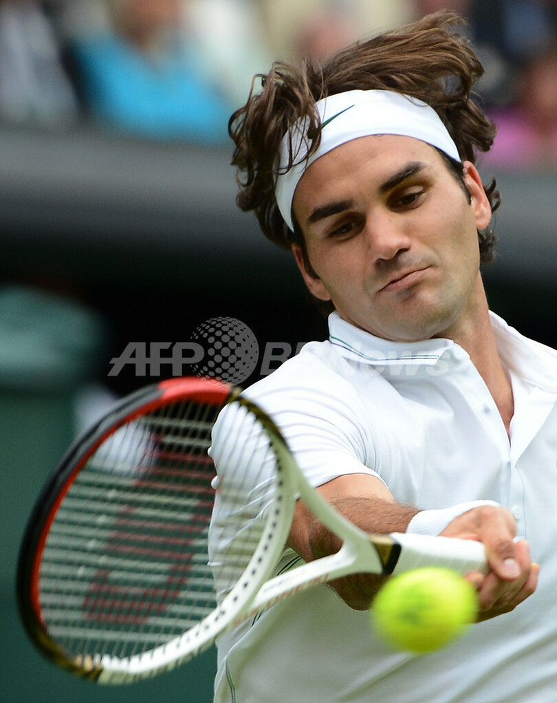 フェデラーが3回戦進出、ウィンブルドン選手権