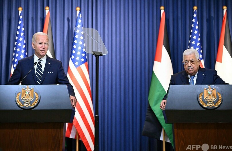 パレスチナ和平へ政治的な道筋が必要 米大統領