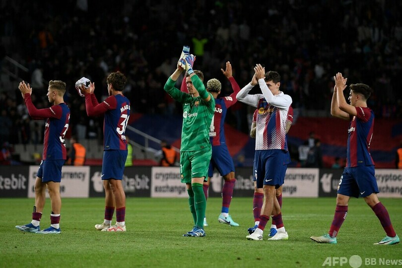 17歳ギウが投入直後に決勝弾 バルサがビルバオに競り勝つ