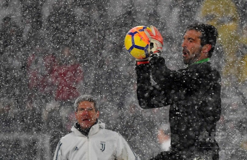 ユーベは降雪で試合延期に、ミランは敵地ローマ戦6年ぶり勝利
