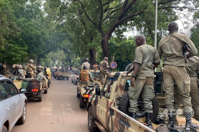 マリ陸軍大佐、自らを軍事政権トップと発表 国際社会はクーデター非難