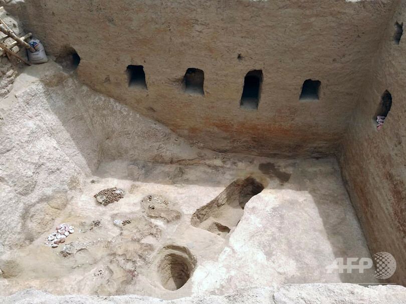 インカ帝国時代の墓を発見、貴族のものか ペルー北部