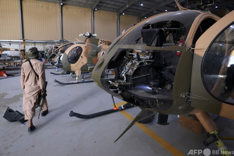 米軍撤退後のカブール空港 兵舎に残る混乱の跡