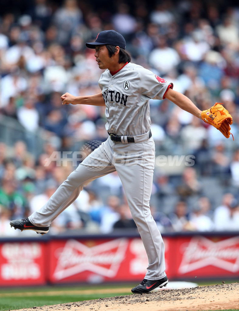 上原、田沢が登板のレッドソックスがヤンキースを下す