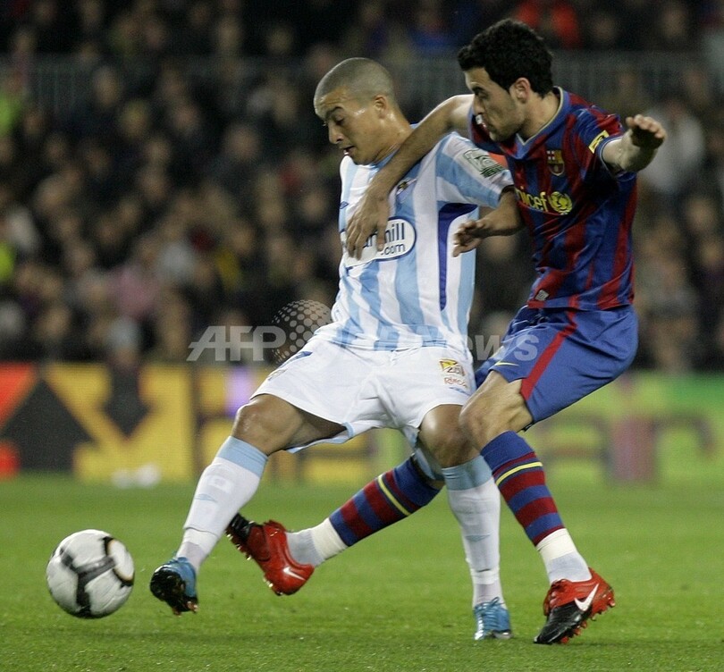 FCバルセロナ マラガを下し首位を堅持