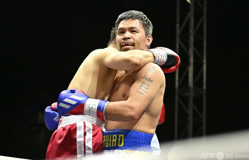 パッキャオがリング復帰 韓国ユーチューバーとエキシビ