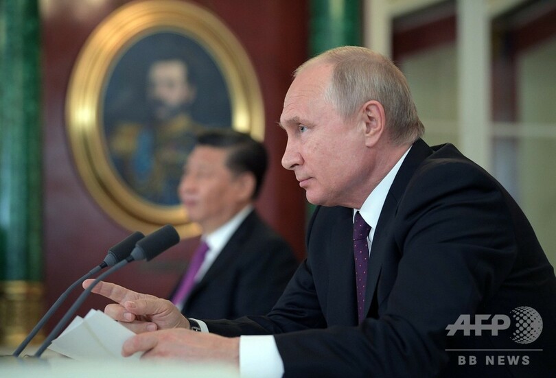 中国の習主席が「親友」プーチン氏を訪問、中ロ関係の新時代誓う
